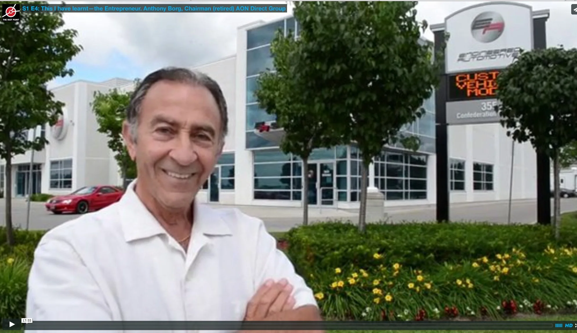 S1 E4: This I have learnt—The Entrepreneur. Anthony Borg.