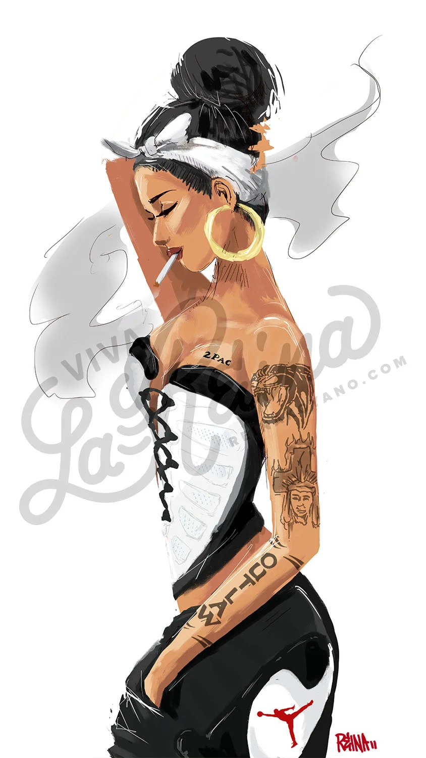 "TUPAC"JORDAN 9 OGJULY 2015