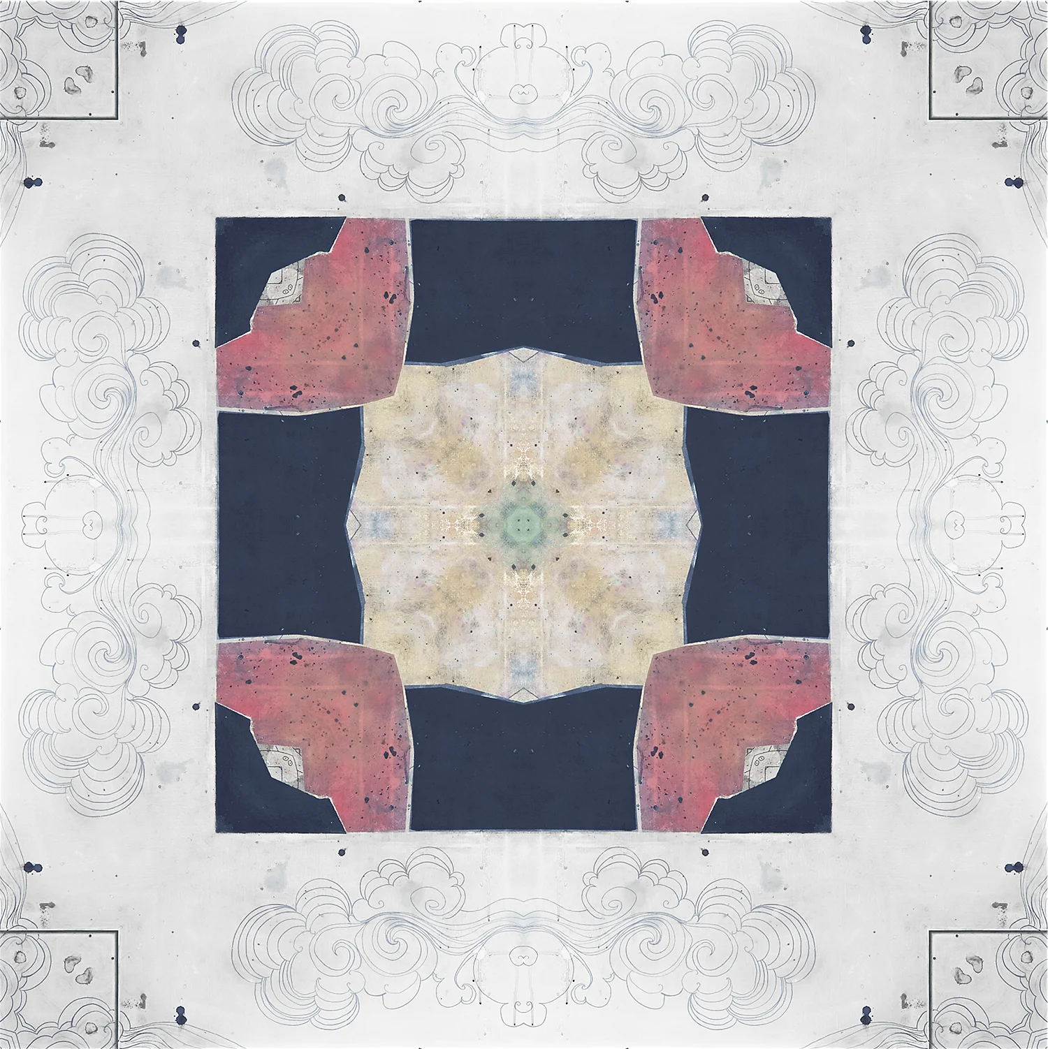  For the altar 7. Giclee print on museum quality paper. Limited edition. 100x100cm or 80x80cm. Year 2016. 