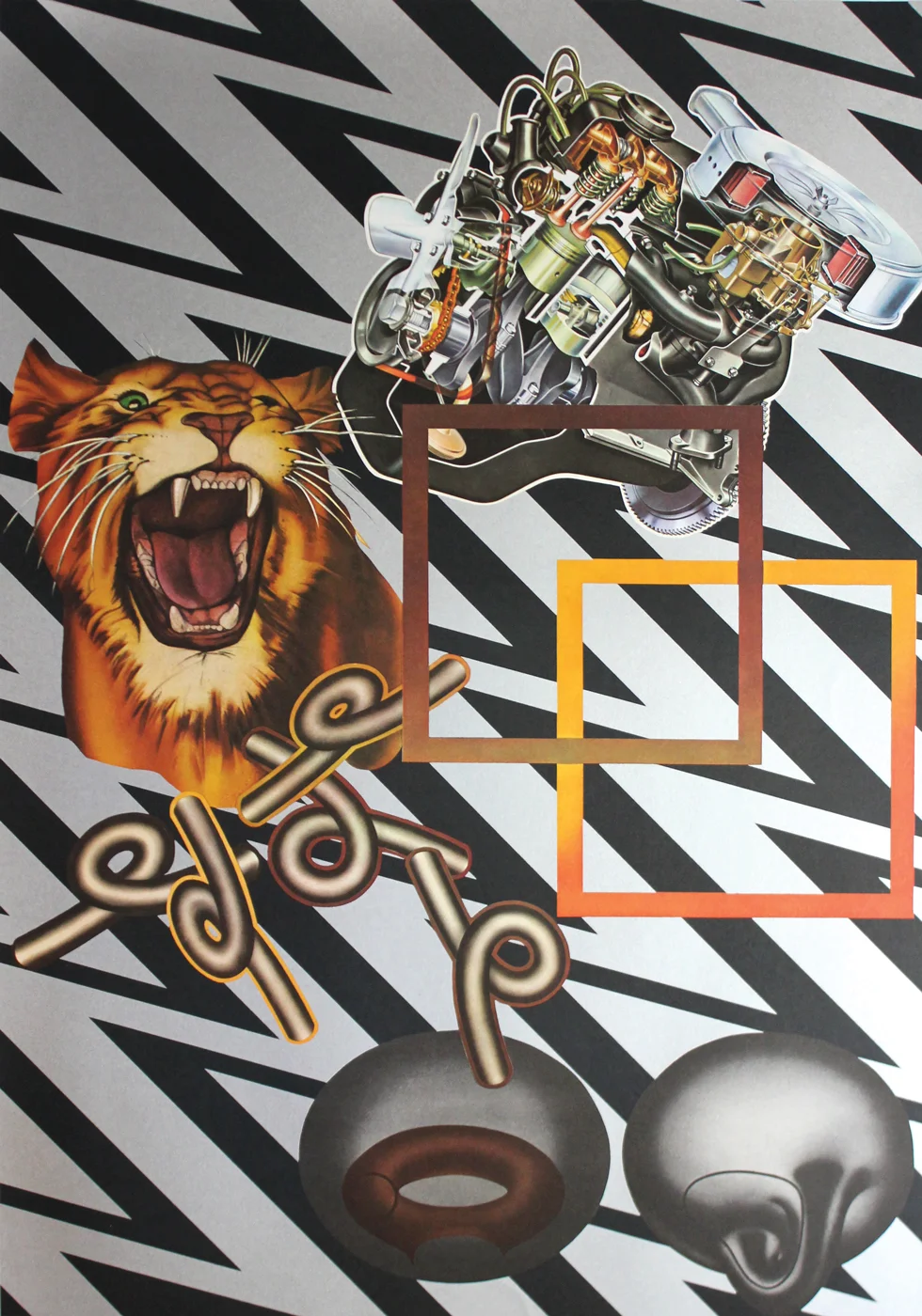 Safari (Sliver) by Peter Phillips