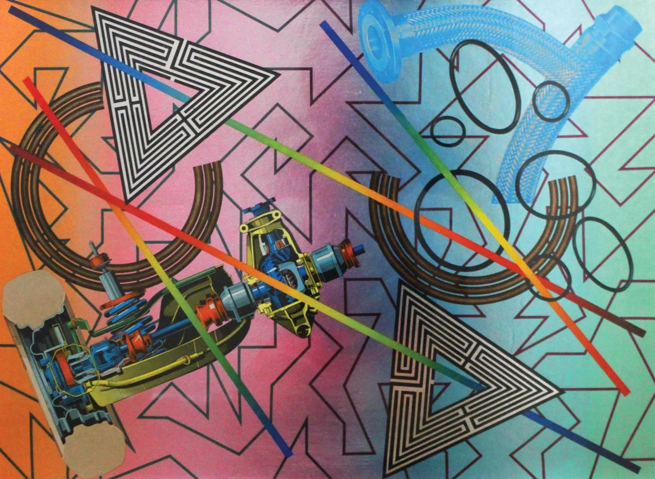 Untitled #2  by Peter Phillips