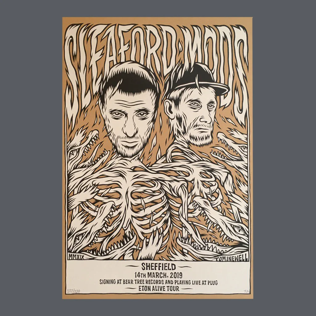 'Sleaford Mods: Eton Alive’ by Tom J Newell