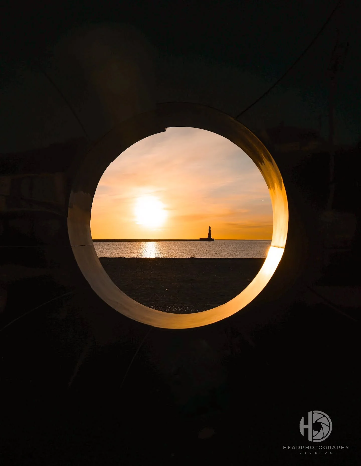 The perfect frame for roker pier #sunderland #rokerpier #photography #photooftheday #instagood picoftheday photo