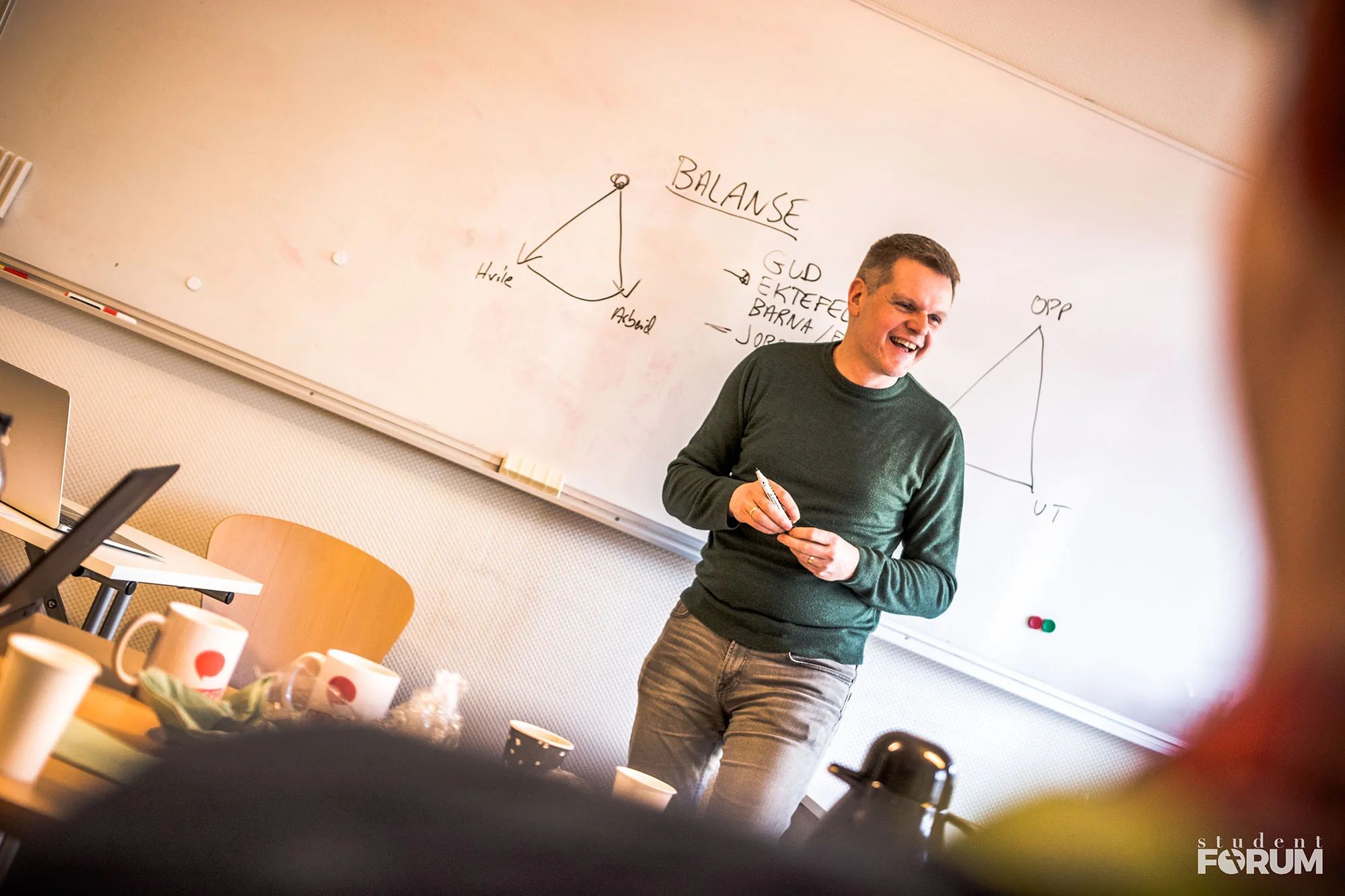 På StudentFORUM finner du mange seminarspor, slik at du lærer om det som er relevant for det yrket du skal leve brorparten av livet ditt med.
