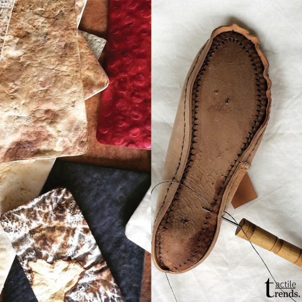 Images: Mycelium Leather by Myco Works | Sutor