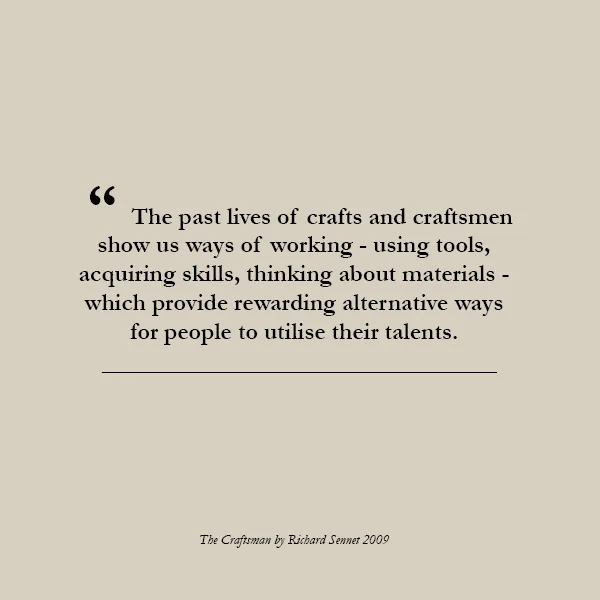 The Craftsman by Richard Sennett