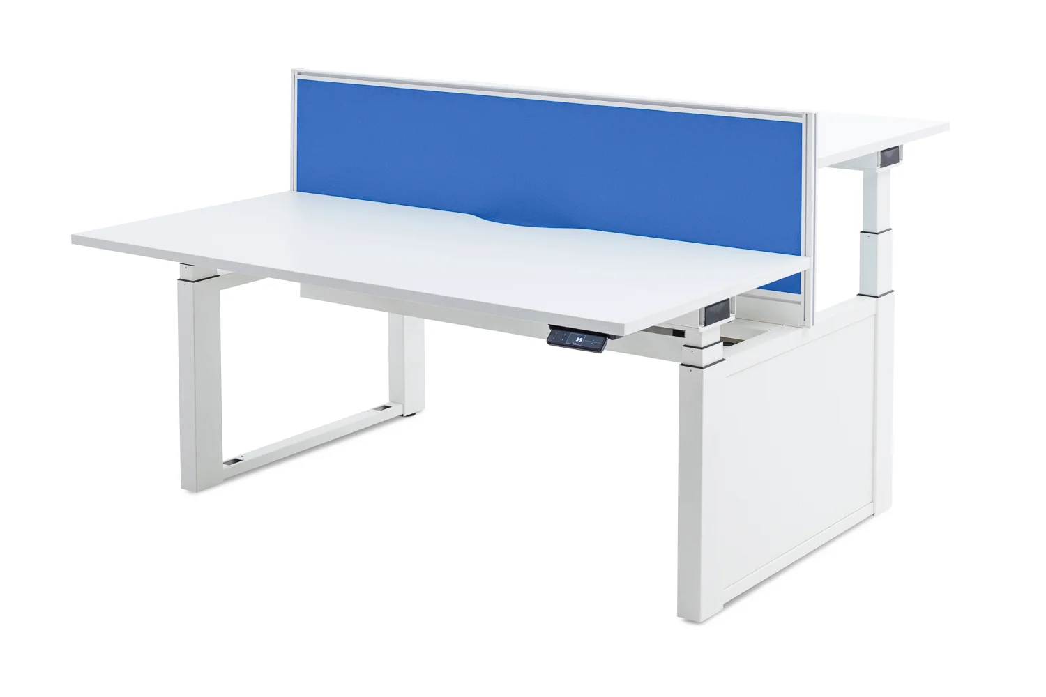 double sit stand desk with screen.jpg