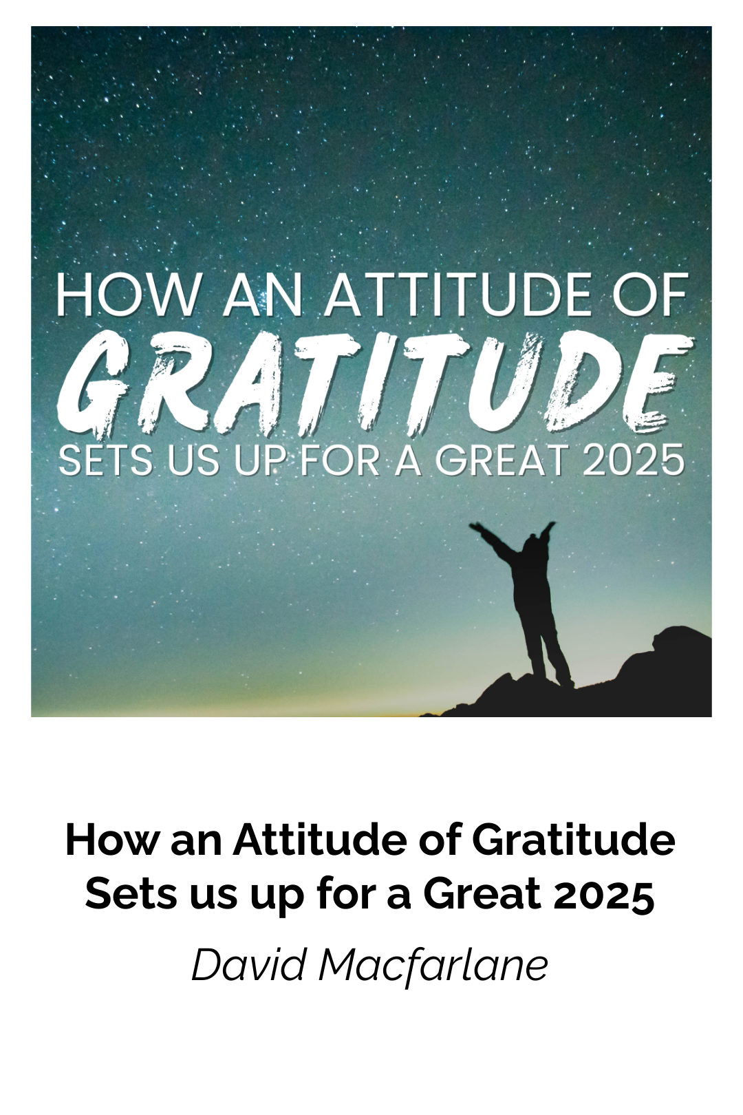 An Attitude of Gratitude episode artwork
