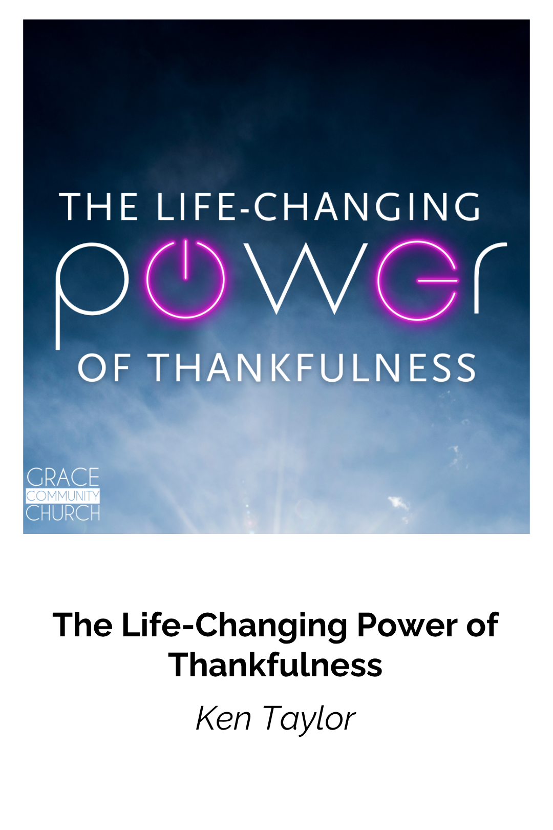 The Life-Changing Power of Thankfulness episode artwork