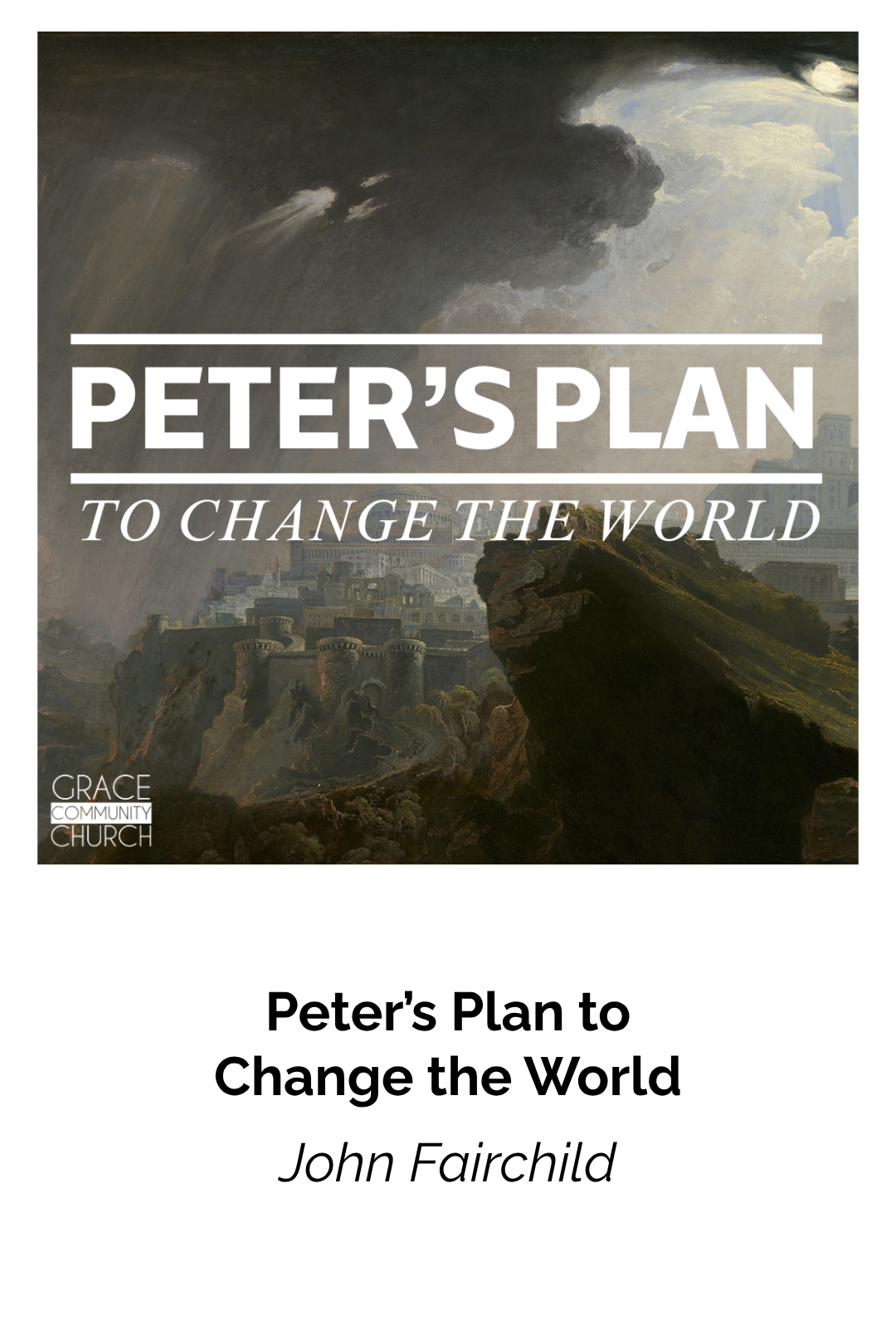 Peter's Plan to Change the World