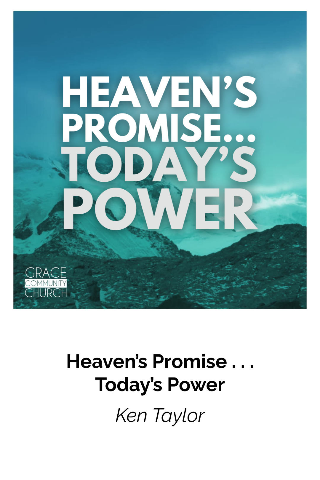 Heaven's Promise...Today's Power episode artwork