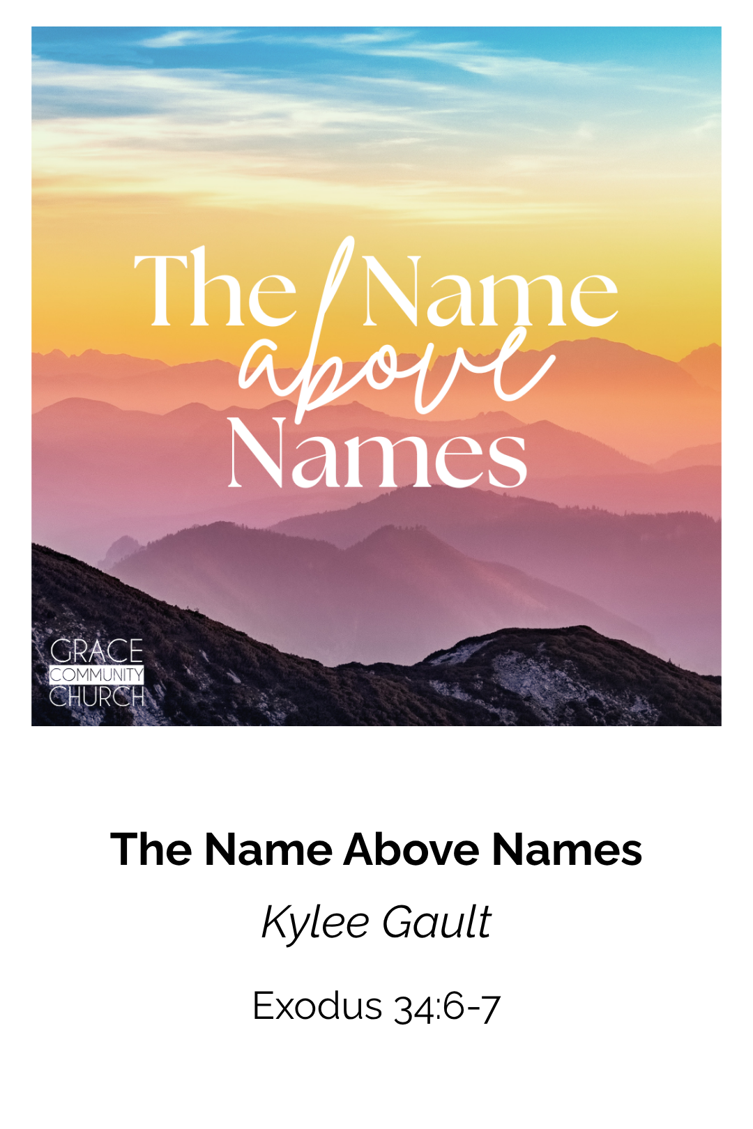 The Name Above Names episode artwork