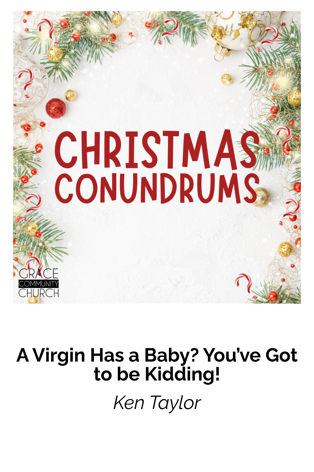A Virgin Has a Baby? You've Got to be Kidding! episode artwork