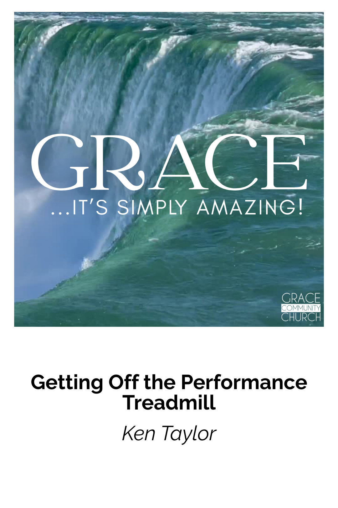 Getting Off the Performance Treadmill episode artwork