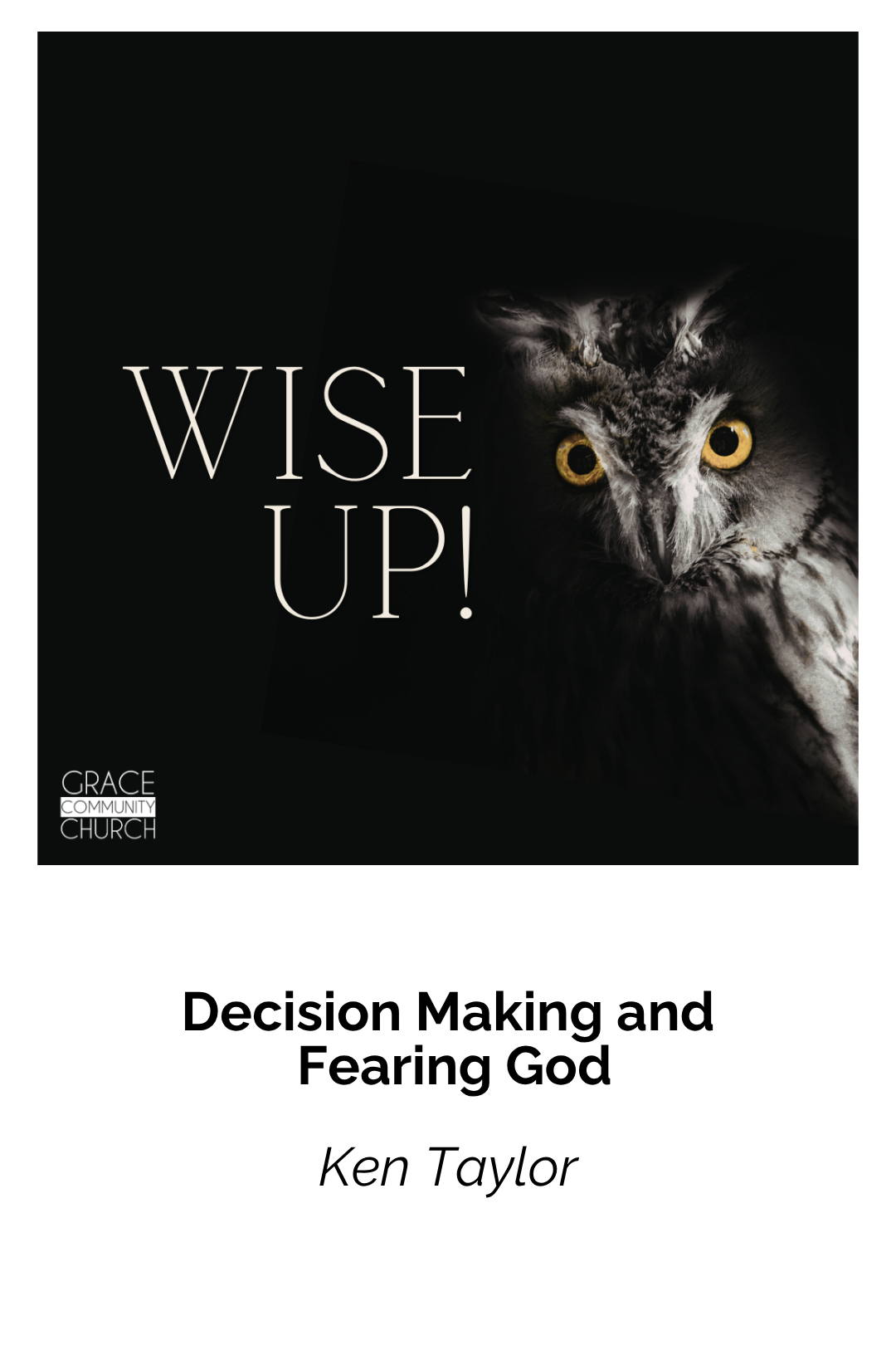 Decision Making and Fearing God episode artwork