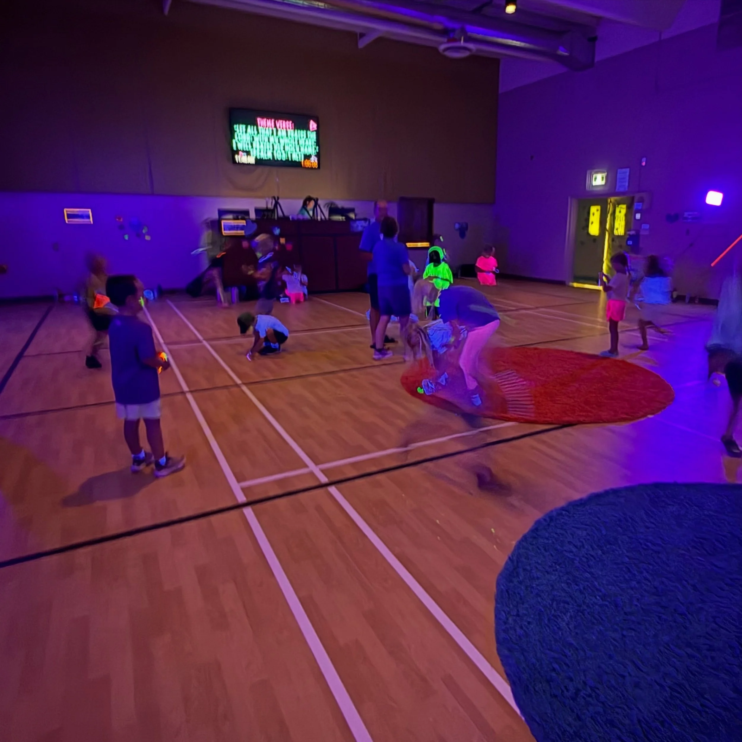 Day 4: God is Love! A glow party, tasty snacks, fun crafts, and a rainstorm that sent our last rotation inside.&nbsp;
Today we learned that God showed that his love is more powerful than anything. Kids hear mixed messages about love. Songs say it&rsq