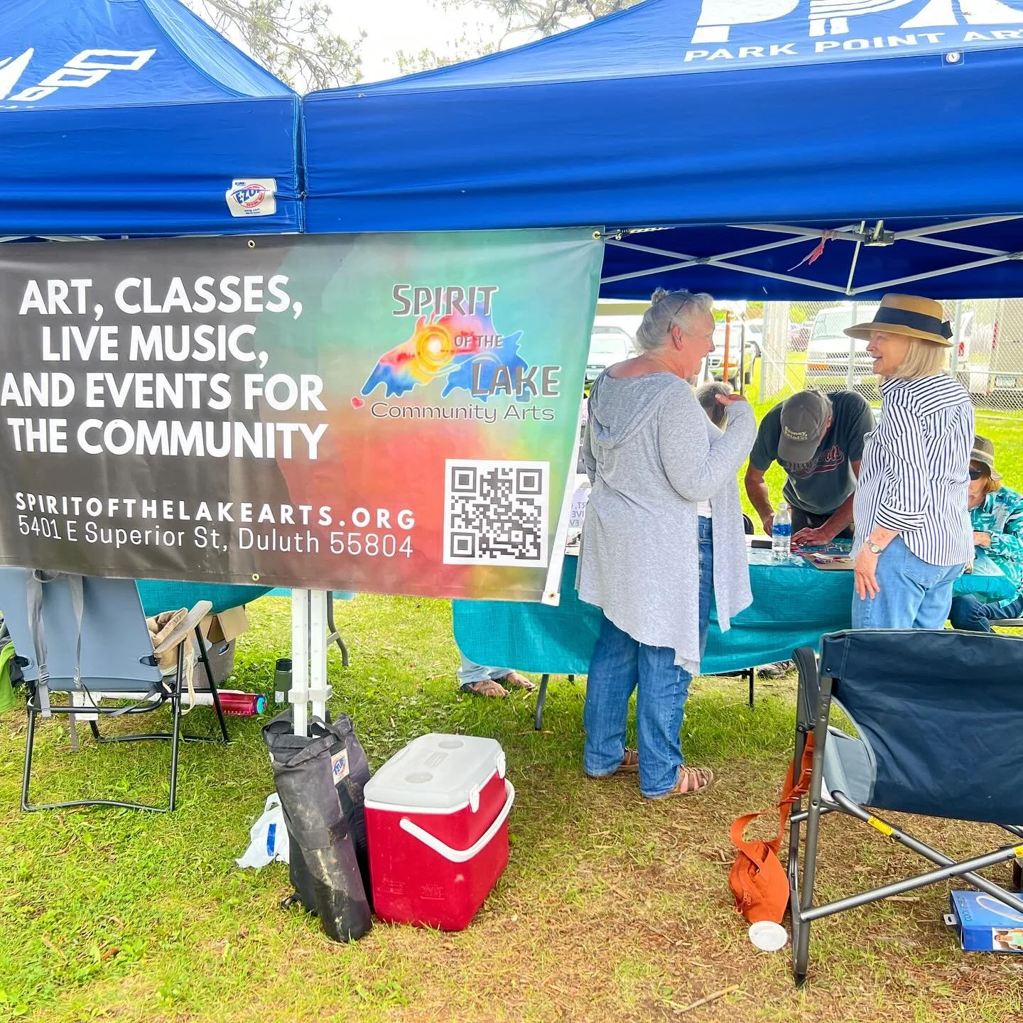 We had so much fun making art and sharing stories with folks at the Park Point Art Fair this past weekend. Thank you everyone for stopping by and telling us what you love about Duluth&rsquo;s outdoors. There were some super creative folks making flow