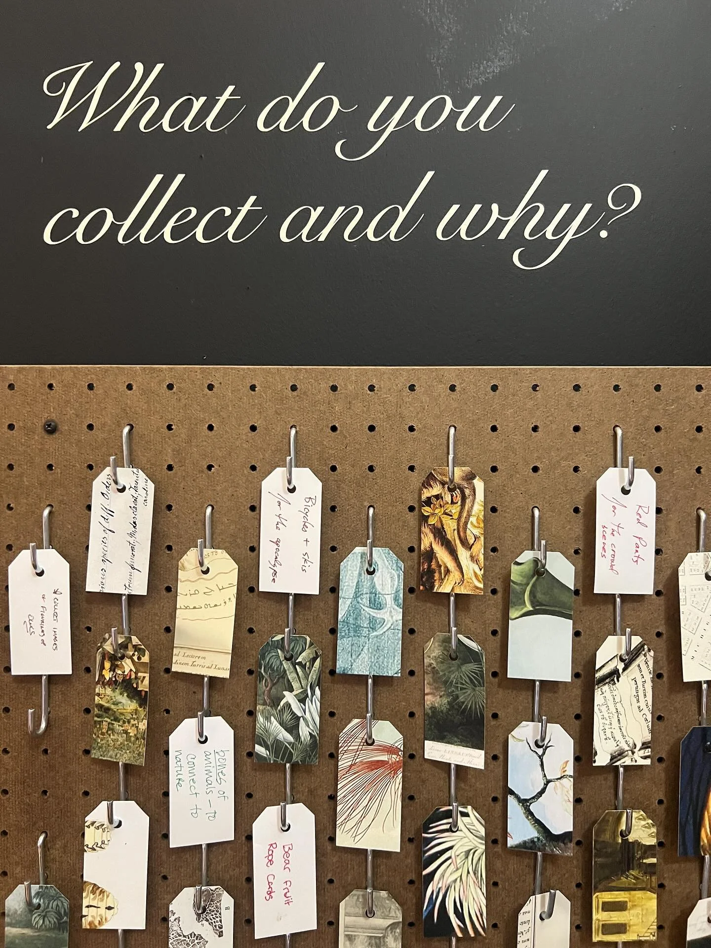 What do you collect and why? This is the last week to share your stories and see how pieces of art engage with historical artifacts. (Re)Collect is on view this final week at Douglas County Historical Society museum. 
10-6 today and tomorrow
10-2 on 