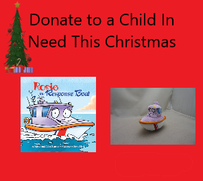 Christmas Donation for Child In Need-Rosie Book &amp; Plush