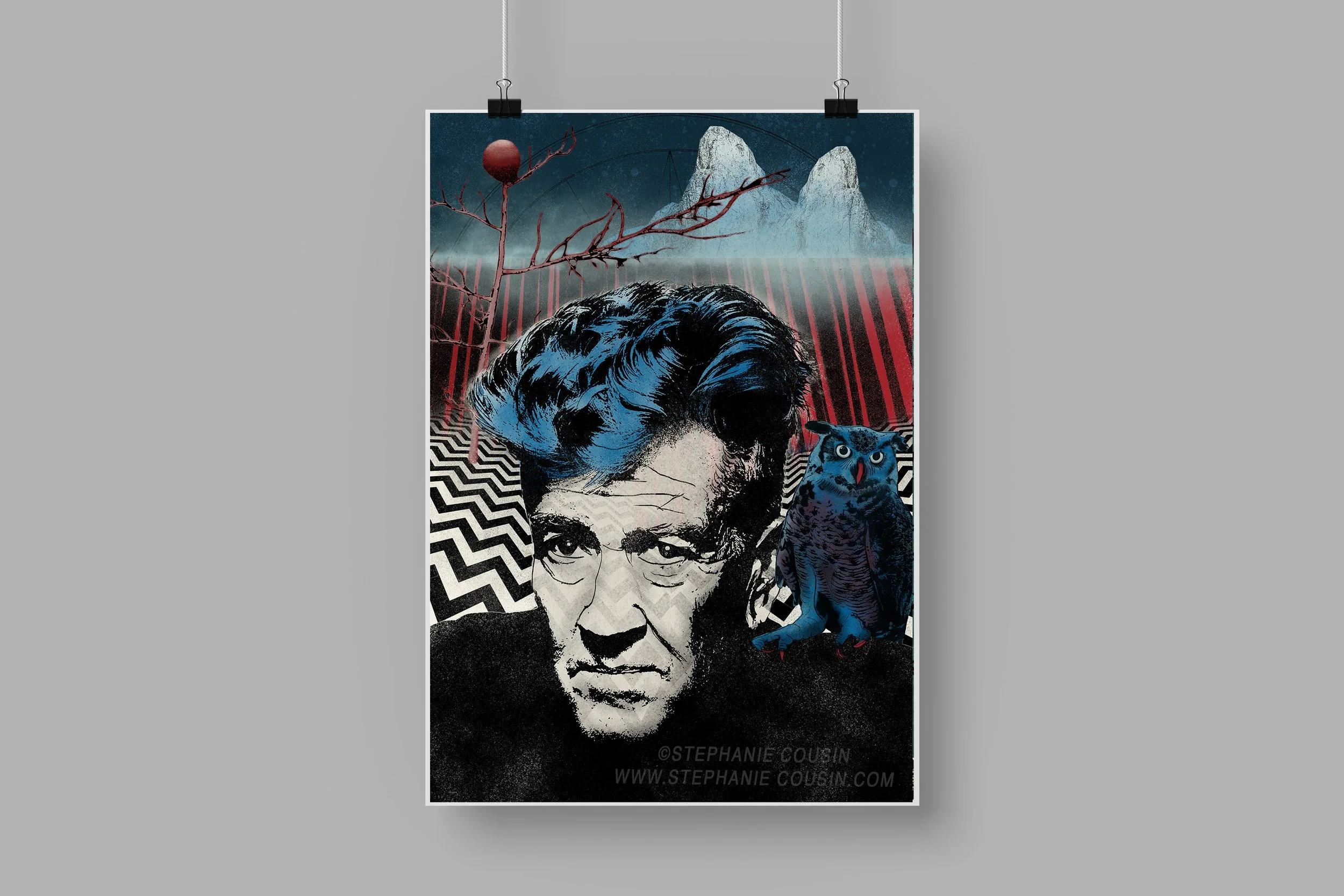 Print  Poster Art - David Lynch