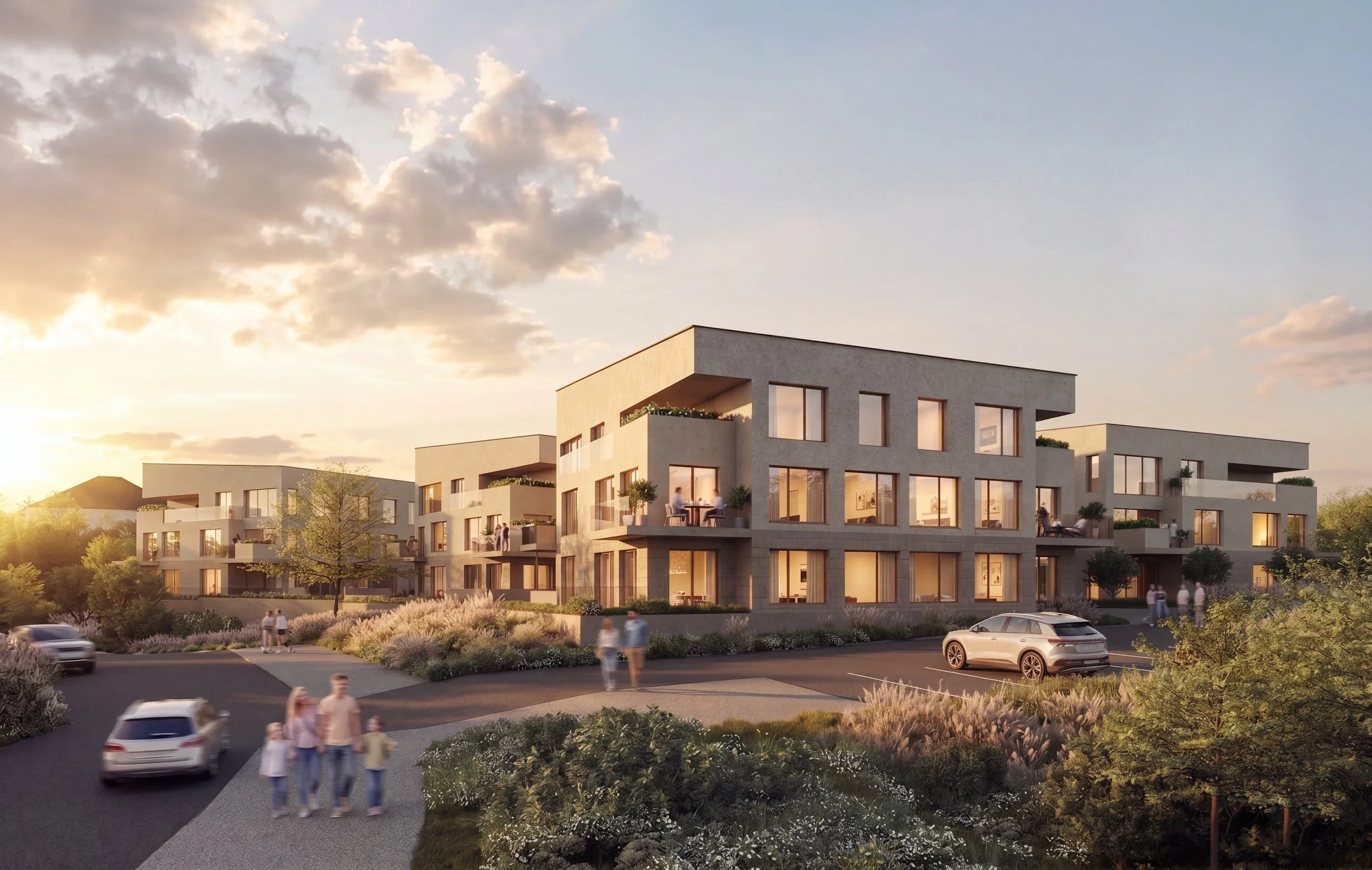 Osiedle ROLLBERGE – kameralna inwestycja deweloperska | Szczecin | ANNA THUROW Architektura i wnętrza
