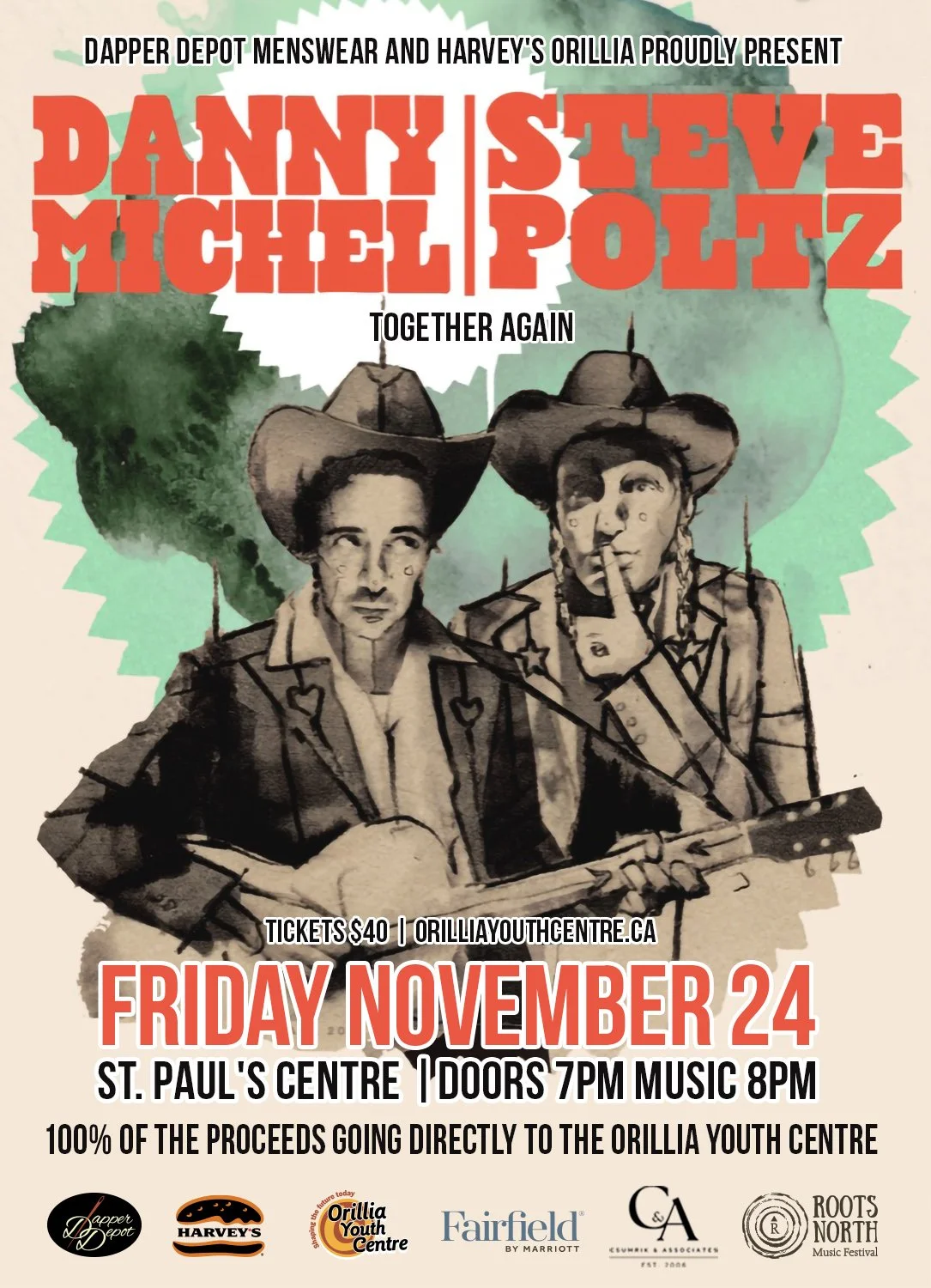Danny Michel/Steve Poltz - Together Again - SOLD OUT!