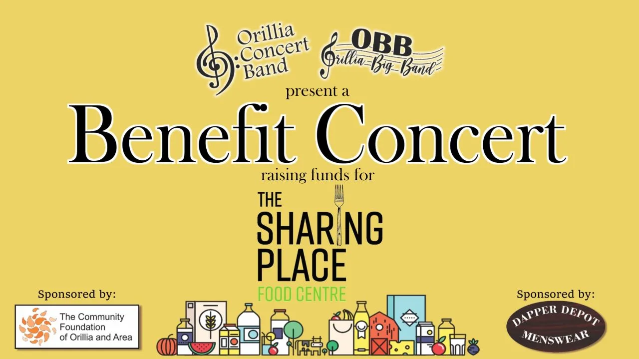 The Sharing Place Benefit Concert - Sat, October 19 at St. Paul's Centre
