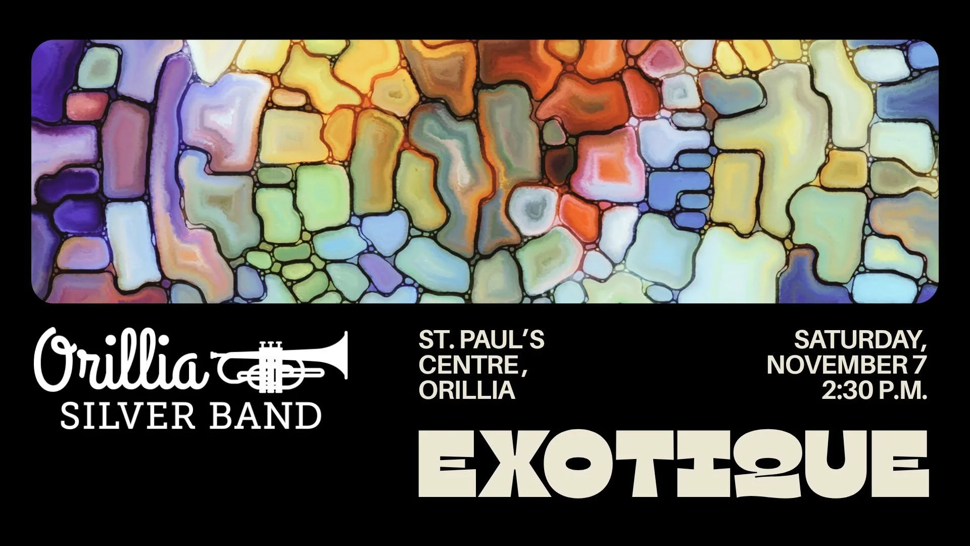 EXOTIQUE - Orillia Silver Band - St. Paul's Centre - Stroll &amp; Dine 