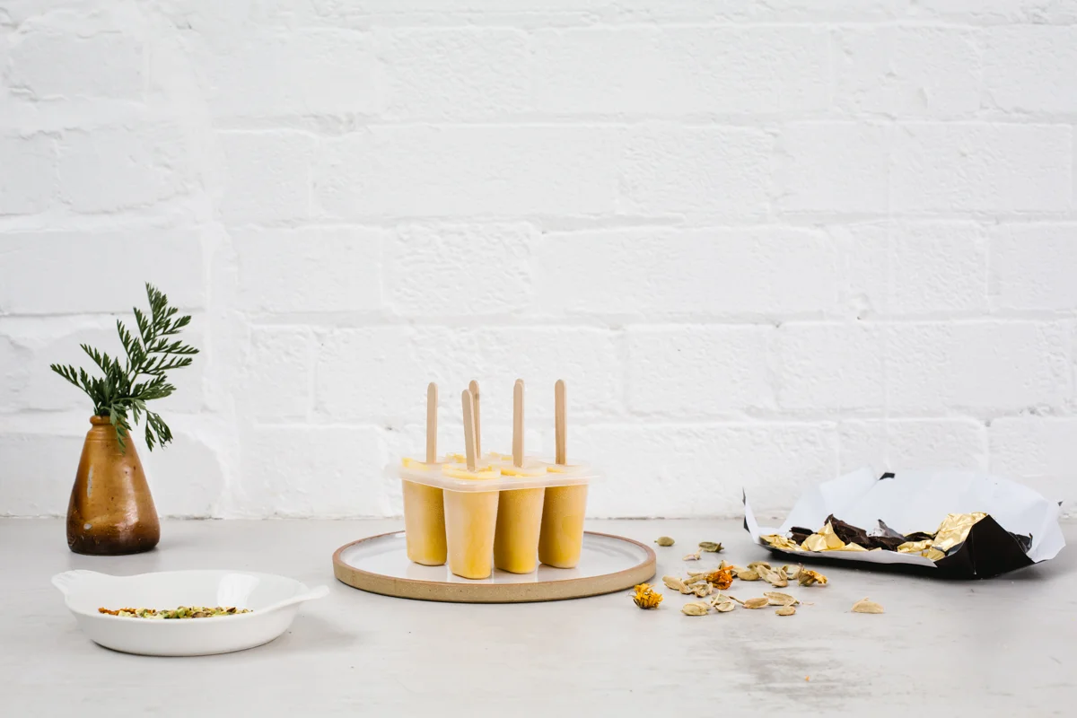 Carrot Halwa Popsicles