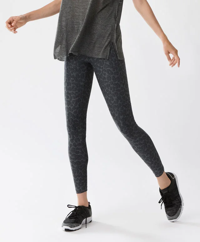 legging sport leopard