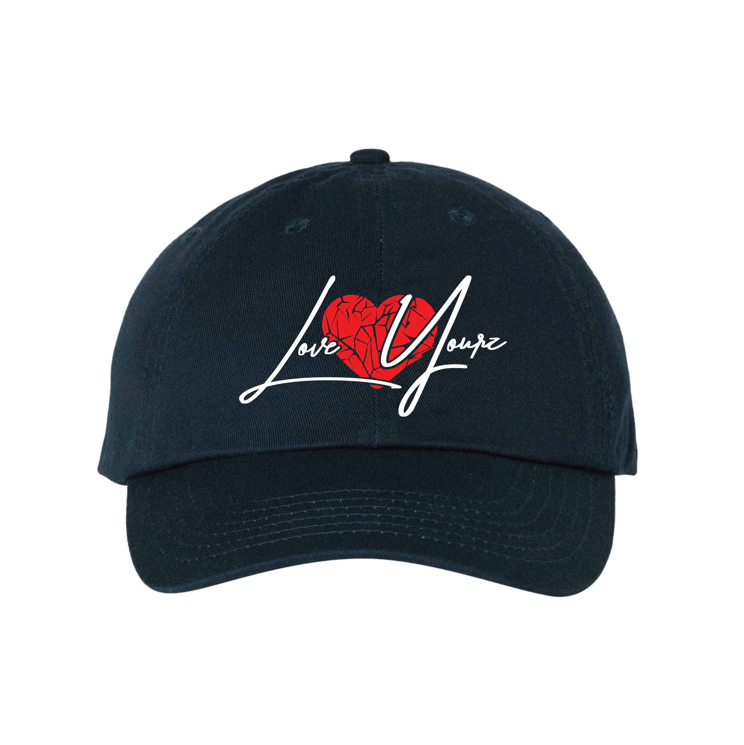 Navy Blue Love Yourz Hat - Front.png