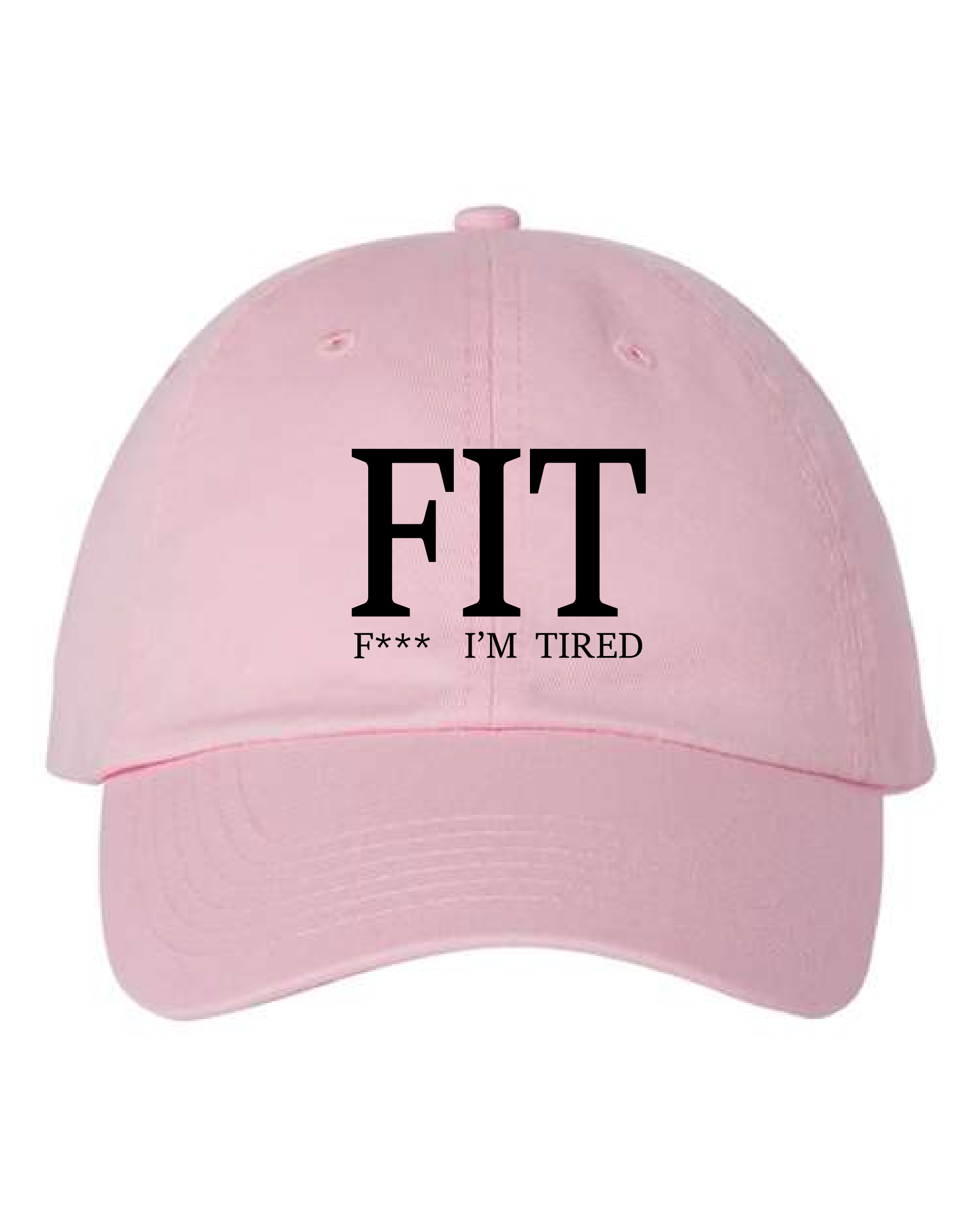 Pink FIT Hat Front Black.png