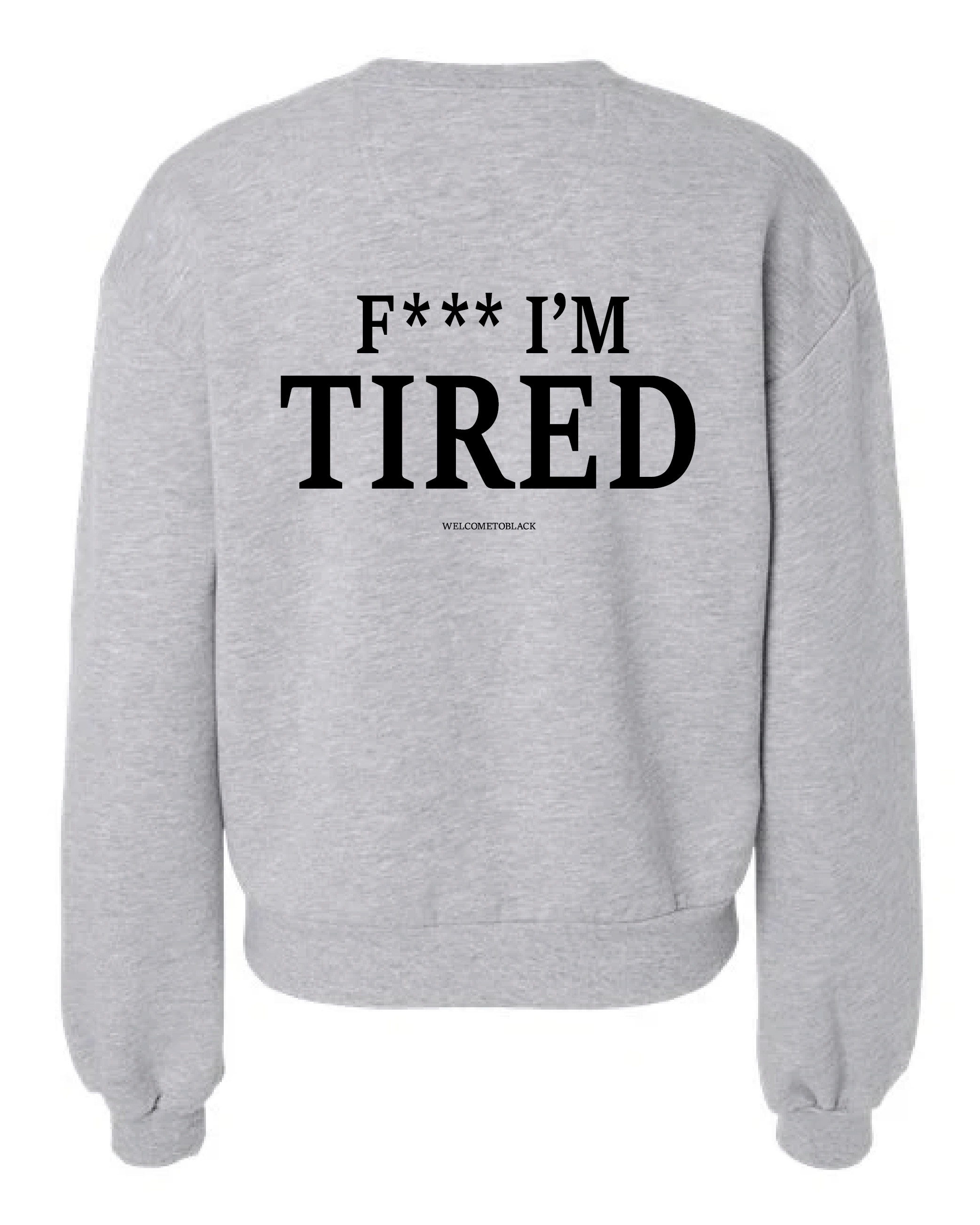 Ash Crop Sweatshirt FIT Back Black.png