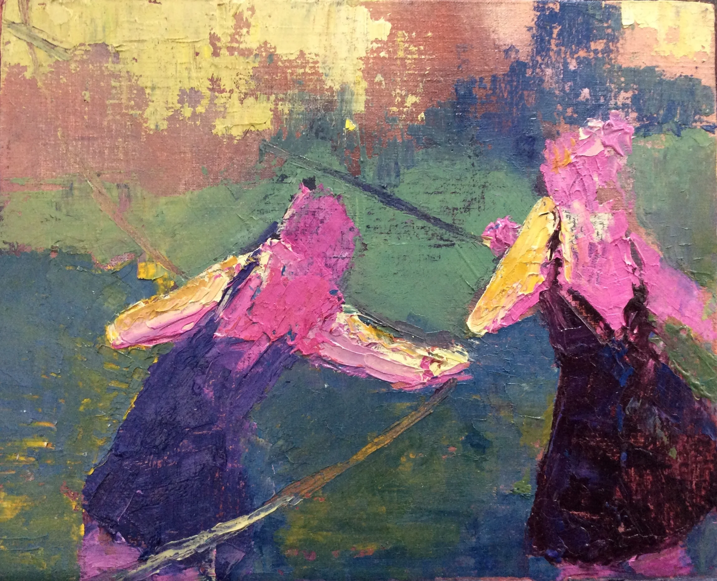 Oil on Panel 11"x13" 2016