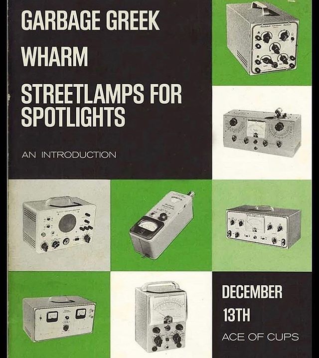 We are going to making the end of decade noise with Columbus gems @garbage_greek this week. Join us at one of the dates on this Midwest swing. Starts tomorrow @brassrailfw with local cult lovers @hvnsgtwydrgs .

Upcoming Shows:
12/12 - @brassrailfw w