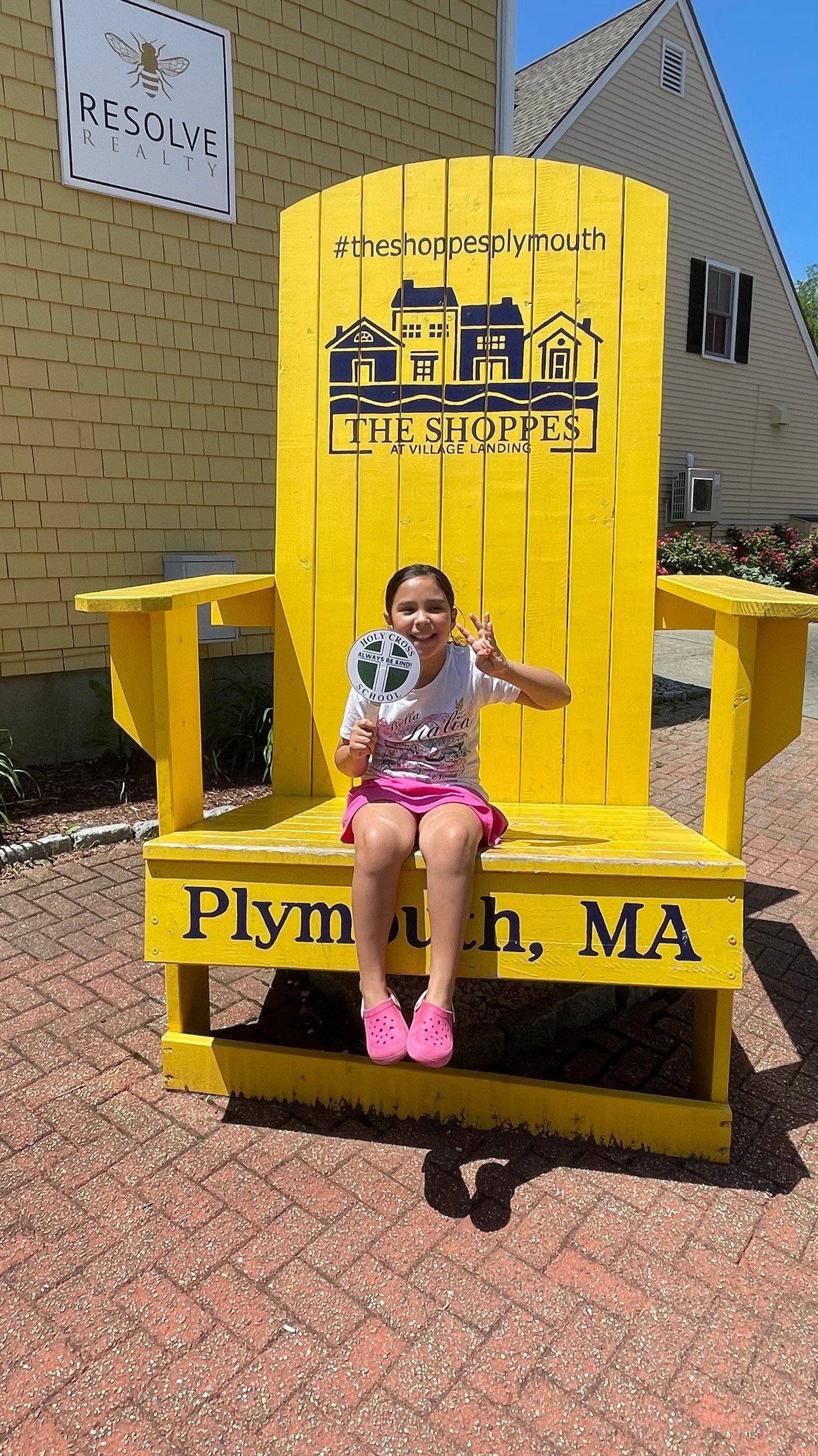 Holy Cross School spirit spotted in historic Plymouth, Massachusetts! Our Hawks bring their school pride wherever they go! ๐ #ADWcommUNITY #ILoveHolyCross #AlwaysBeKind #SchoolSpirit