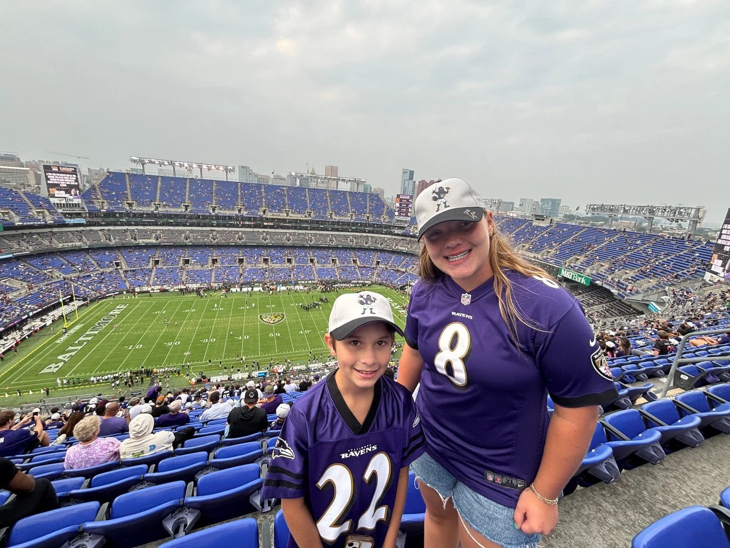 First time at a Ravens game — unforgettable memories and major excitement for our 7th graders! 💚🏈 #RavensFlock #FieldTripGoals #FirstGameMagic #ADWcommUNITY #ILoveHolyCross #SchoolSpirit #AlwaysBeKind