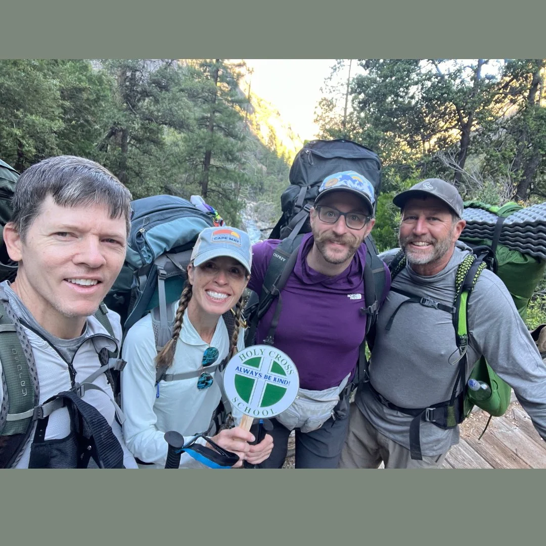 Steep climbs and summer heat were no match for Mrs. Shaffer’s Holy Cross School spirit on the trails of Yosemite! 💚 #ADWcommUNITY #ILoveHolyCross #AlwaysBeKind #ILoveHolyCross