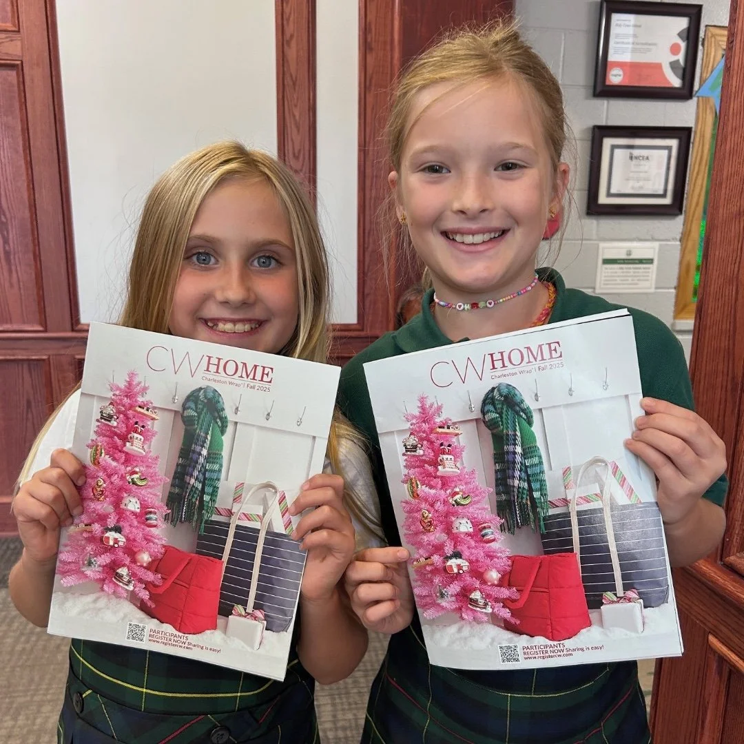 We’re halfway through our Charleston Wrap fundraiser! Have you registered yet? Register online today at www.registercw.com (HCS code 16464) and help spread the word! Share our fundraiser through email, text, and social media with at least 10 fr