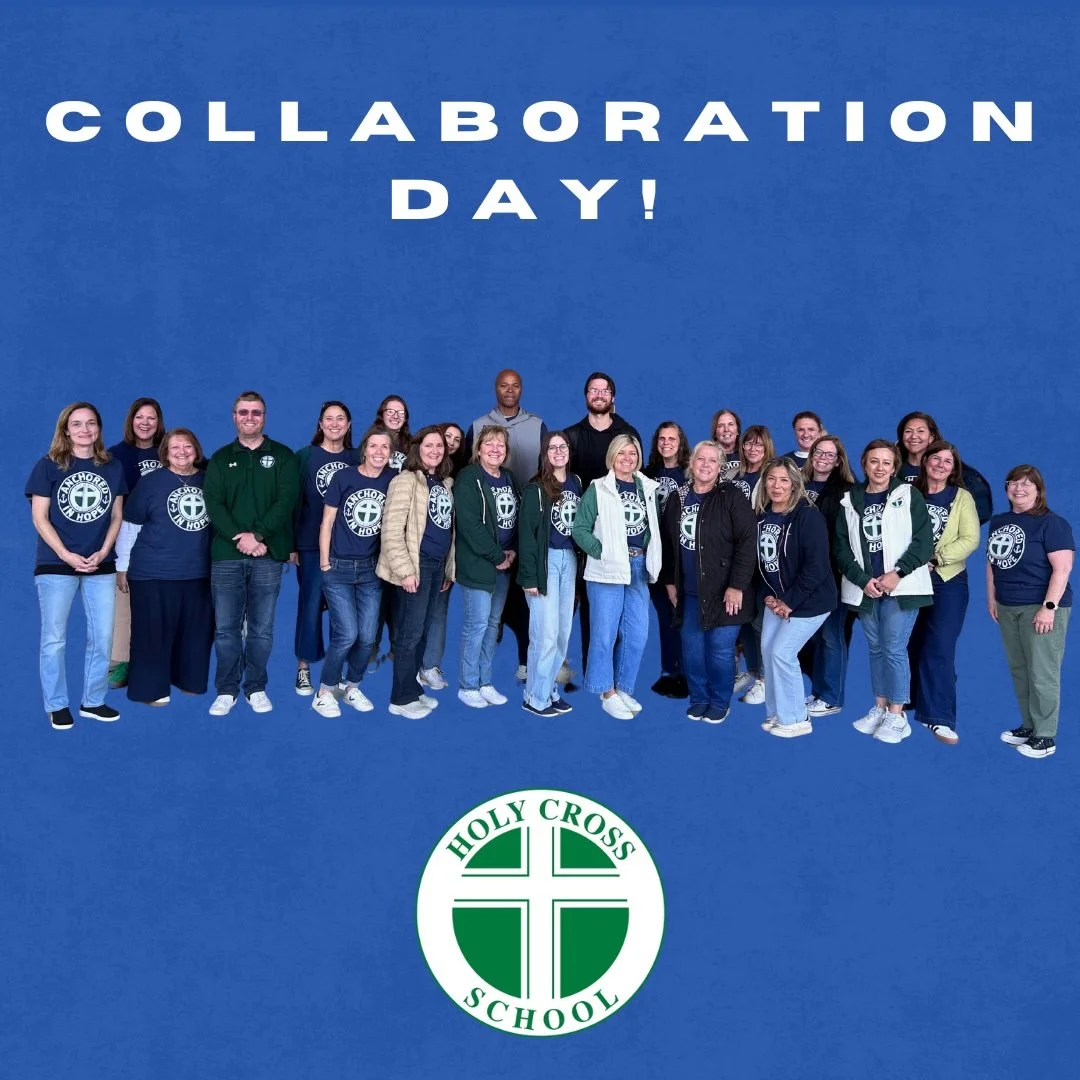 Holy Cross School faculty and staff spent Monday growing, learning, and collaborating at the Archdiocese of Washington’s Collaboration Day! A great day of professional development, shared ideas, and inspiration to bring back to our classrooms.