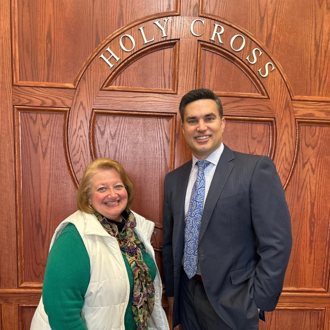 Thank you to Doug Kammerer, NBC4's chief meteorologist for visiting Holy Cross School today! Mr. Kammerer led an engaging presentation and shared how he and the Storm Team work to provide the most accurate and complete weather information to the DC a