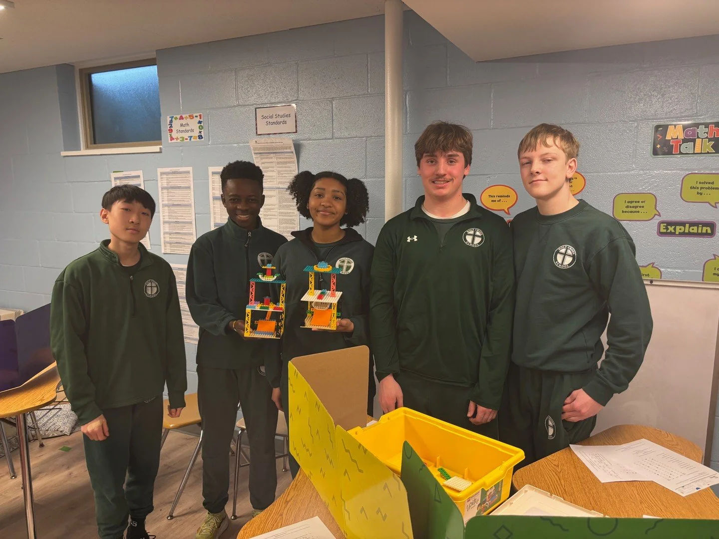 Our 8th graders recently took on a Lego Leadership Challenge as part of our ongoing 8th Grade Leadership Series. With only one teammate allowed to see the model design, students had to rely on clear communication, active listening, and teamwork to su