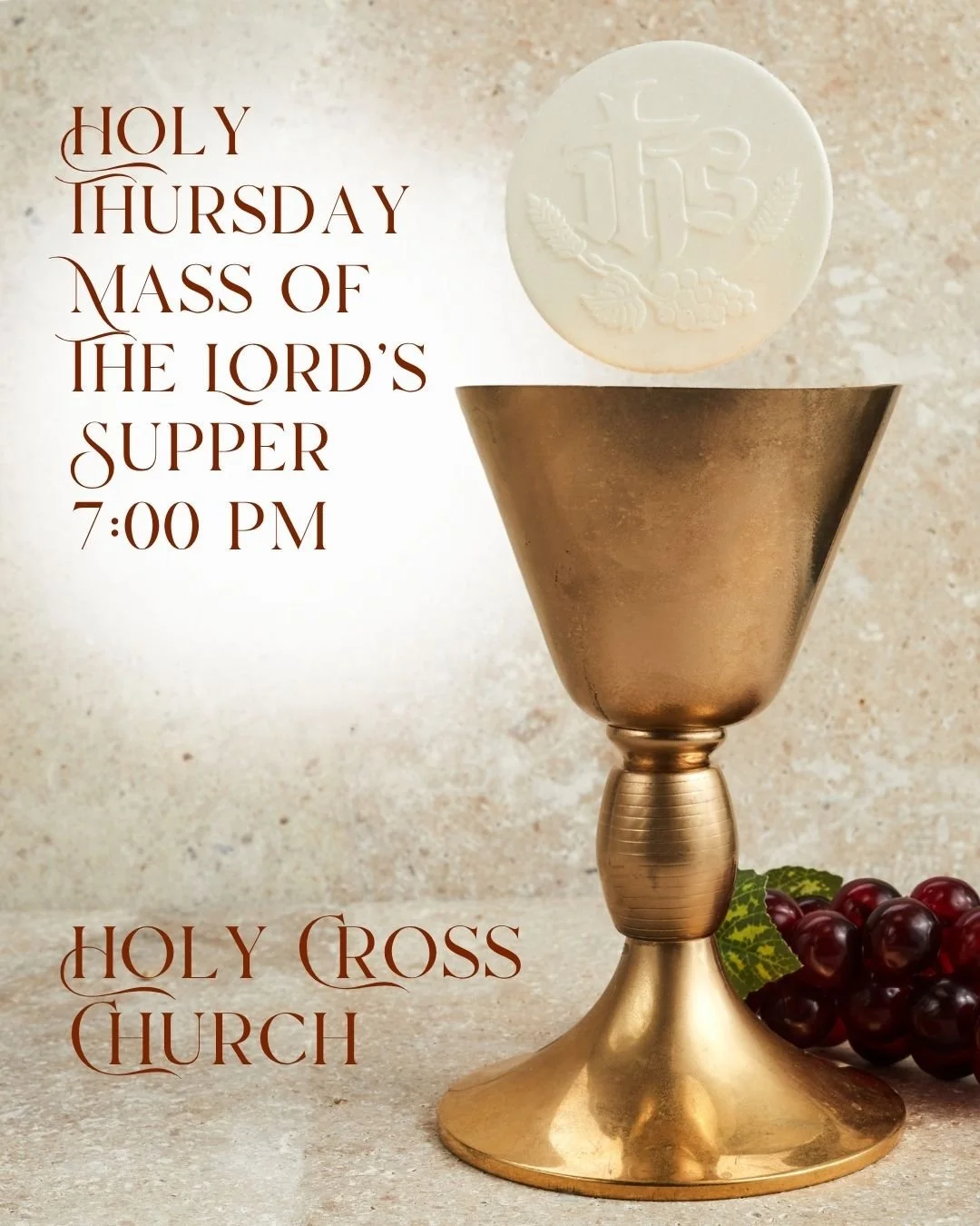 #HolyThursday #ADWcommUNITY #ILoveHolyCross