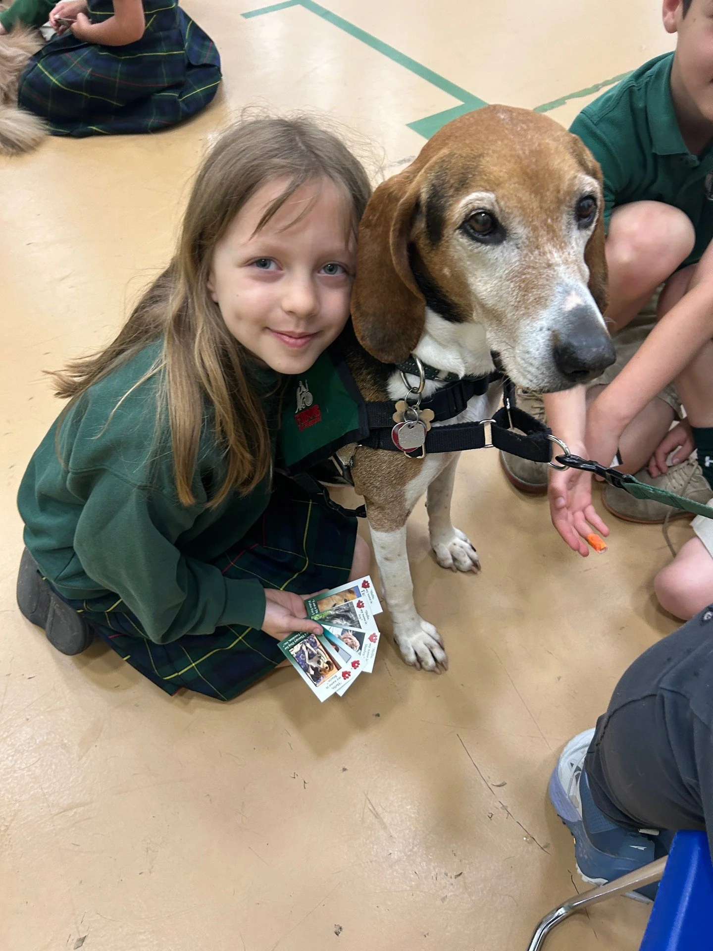Paws-itively the best day ever! 🐾 💚 Our students loved welcoming the amazing therapy dogs from Fidos for Freedom. There were lots of smiles &amp; snuggles during this special visit! What a great way to wrap up a week of MAP testing! 🐶 #ADWcommUNIT