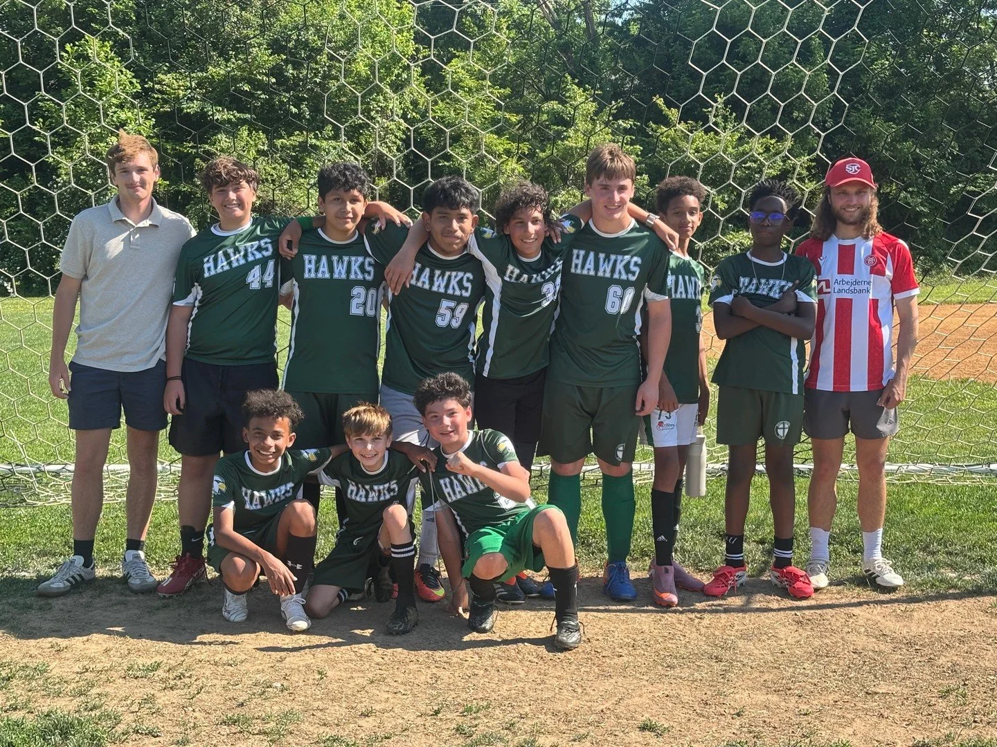 What a season for our Boys U14 Soccer Team! The Hawks wrapped up their final game undefeated! A huge thank you to brothers Charlie and Curtis Mathews for their outstanding coaching, leadership, and dedication throughout the season. Congratulations to