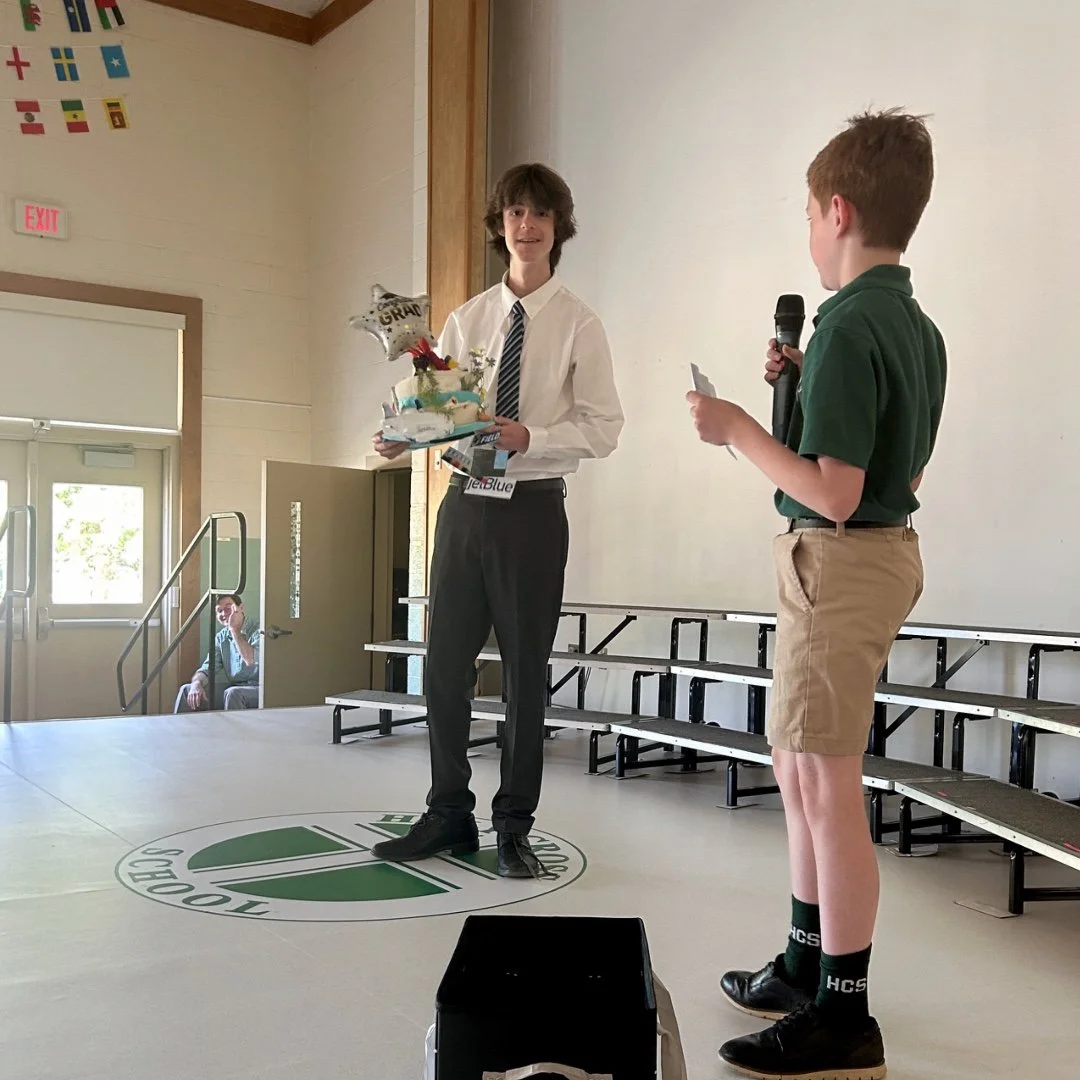 Our 8th Grade Leavers Assembly is complete. Next stop, graduation! 🎓 With poems, treats, songs, and a custom hat, students were filled with excitement as we celebrated our amazing 8th Grade class at today&rsquo;s special assembly. #ADWcommUNITY #ILo