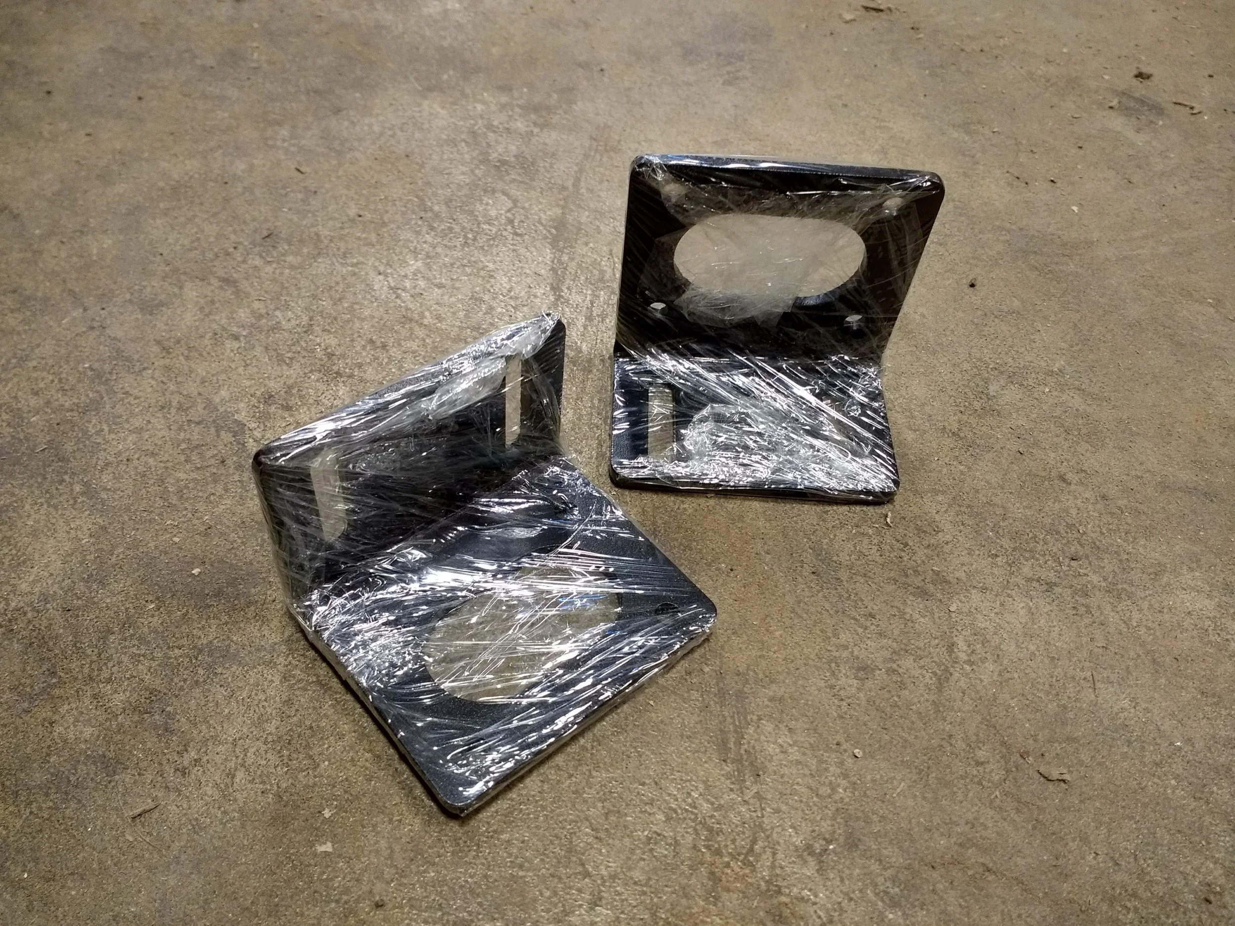 2 Motor Mounting Brackets