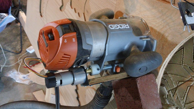 Early prototype of the z-axis.