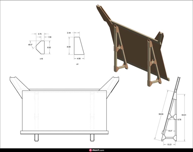 This is a beautiful design created by one of our Beta Testers (forum name jknox) of a modified frame design for the machine.