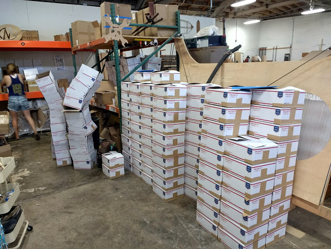 Preparing to ship!